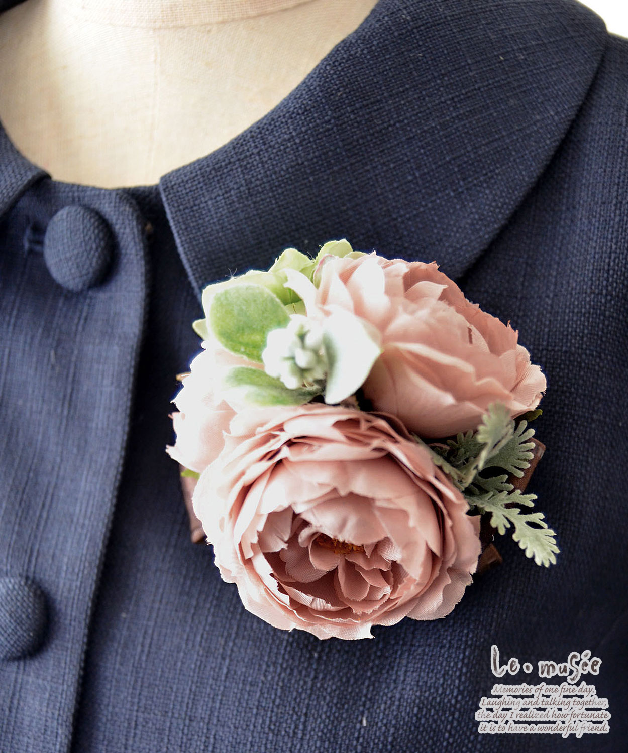 楽天市場 コサージュ スモーキーコサージュ 入園式 卒園式 入学式 卒業式 発表会 結婚式 およばれ フォーマル シック おしゃれ セレモニー ウェディング ギフト ミュゼ