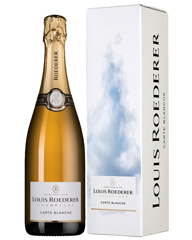 ルイ　ロデレール　カルト　ブランシュ　 [ボックス付]　N.V.　正規品 　辛口　泡・白　750ml【ルイ・ロデレール】◆包装不可◆ルイ・ロデレール・カルト・ブランシュ [ボックス付]　N.V.｜レザムルーズ　店