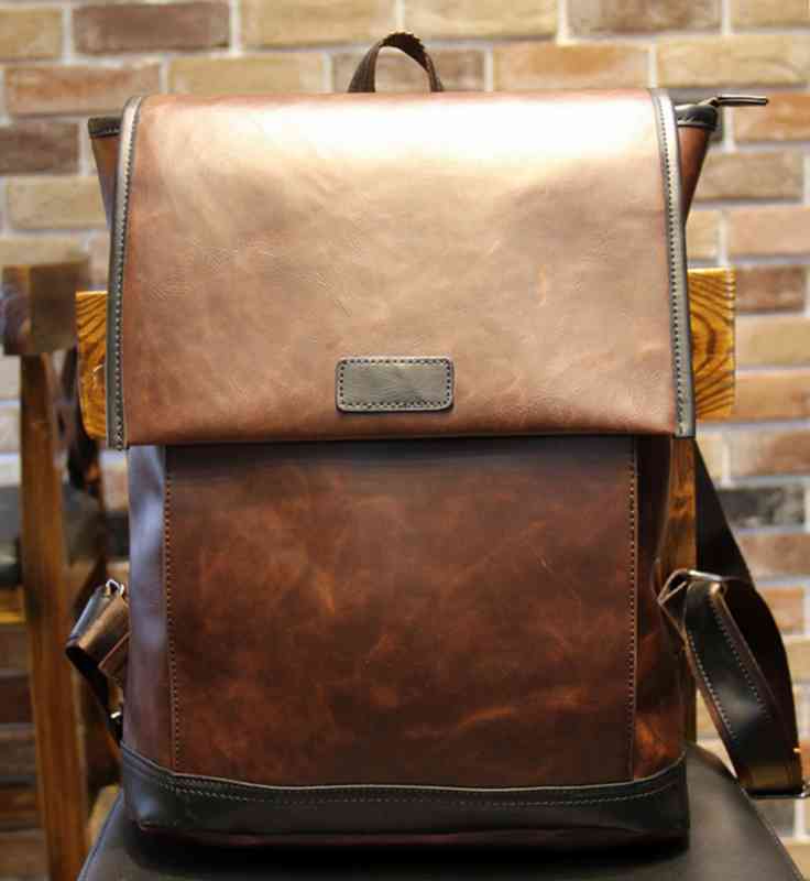 【＼クーポン利用で20%OFF!／】 リュック メンズ ブランド 革 大学生 通勤 アウトドア 40L 大容量 ビジネスバッグ ビジネスリュック 小さめ 通学 夏 パソコン 春 冬 秋 ビジネス 2WAY PC 10代 40代 撥水 おしゃれ レザー バッグ カジュアル リュックサック スポーツ