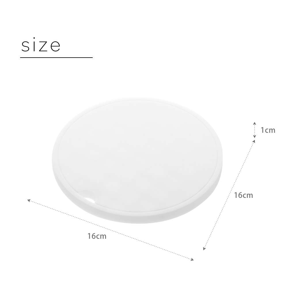 山崎実業 シリコン鍋敷き シンプル ブラック 白 おしゃれ ホワイト 丸型 タワーシリーズ キッチン道具 タワー 2954 Tower 黒 2955