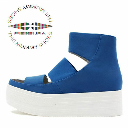 FESSURA レディース サンダル BLUE 青碧 ウィメンズ フェスーラ コルクソール 周波数帯域 サンダル WMNS FESSURA DOUBLE MIX イタリア共和国 ブランド名 靴