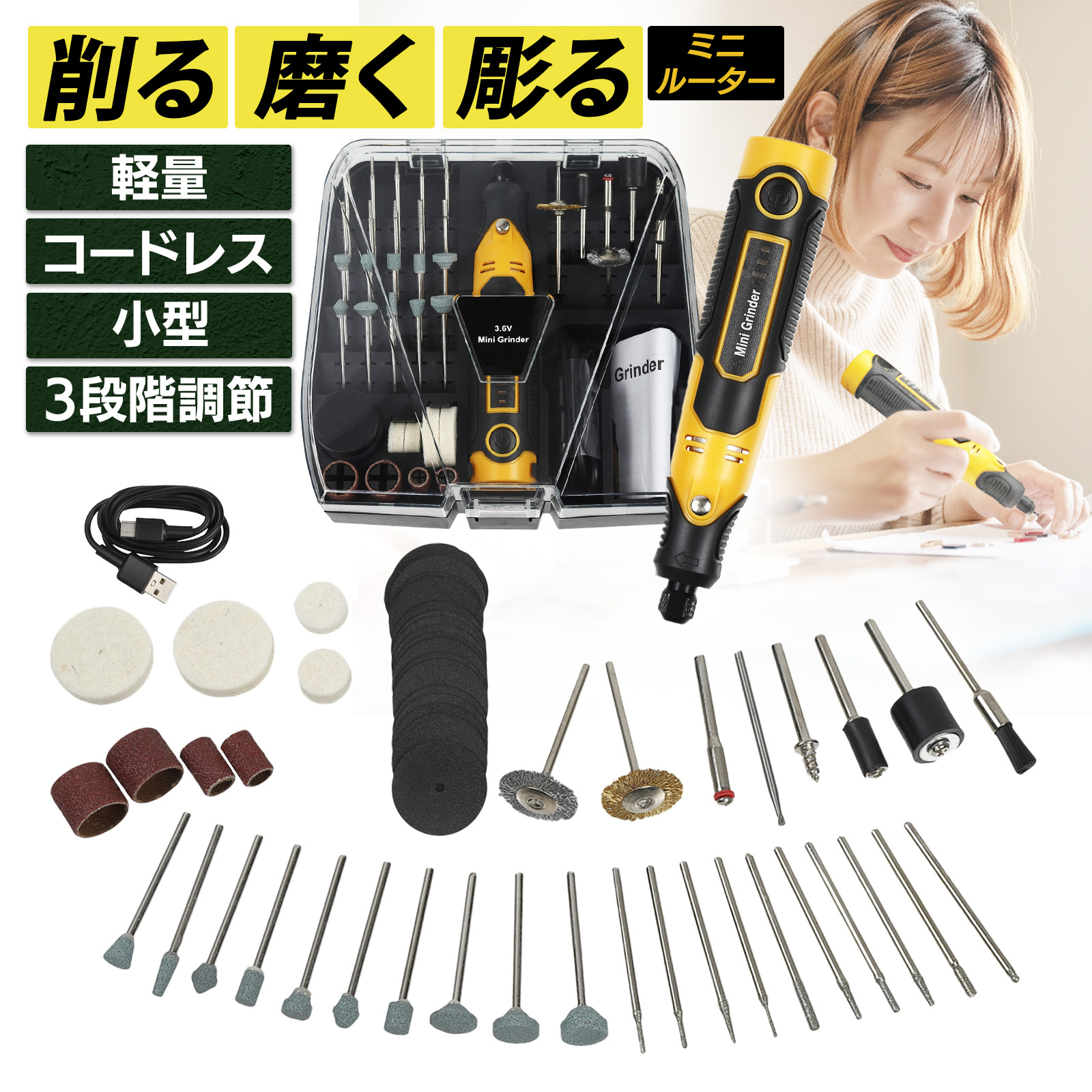 新品 電動マルチリューターセット 191pcs [02535] 新品 電動マルチリューターセット 191pcs [02535] 【公式通販】