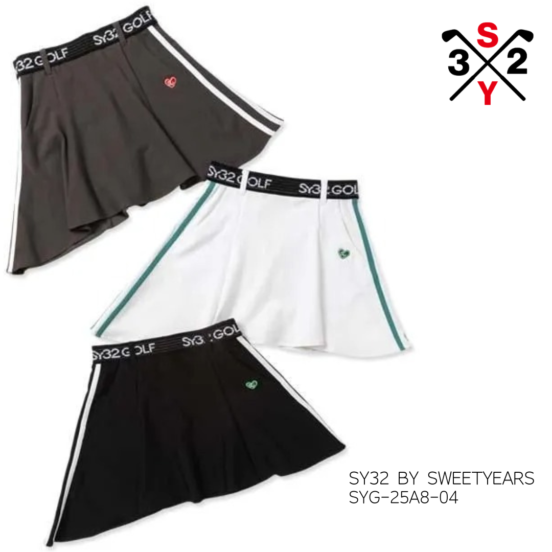 SY32 ゴルフ スコート ジャかばい立て レディースお召しもの 今めかしい ブランド名 愛くるしげ SYG-25A8-04 お取り寄せ