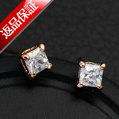 楽天市場】ピアス レディース CZダイヤ(キュービック・ジルコニア) K18