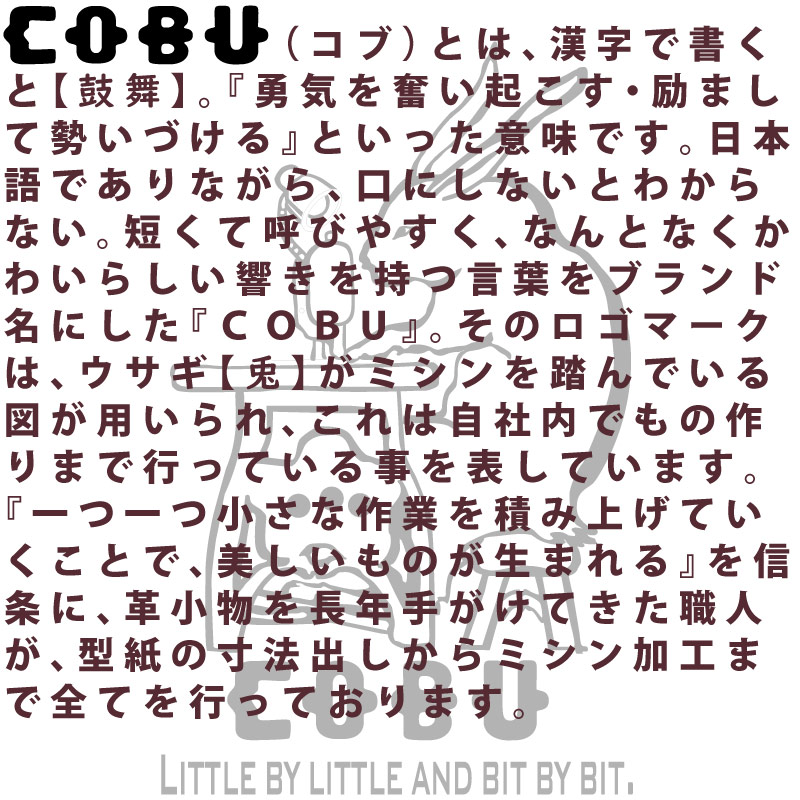 COBU 牛本革製マグネット筆箱 ペン差し取り外しタイプ(名入れ対象商品) C14