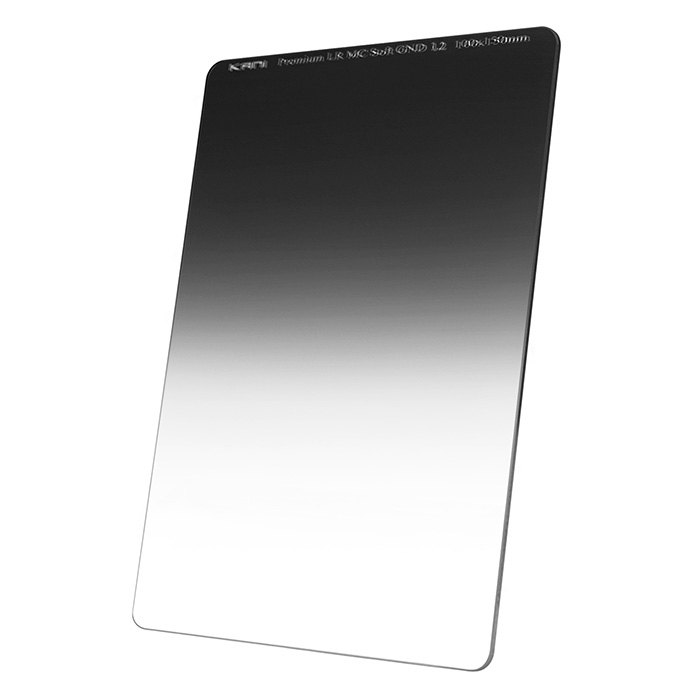 KANI 角型フィルター ハーフND16 プレミアムソフトGND 1.2 100x150mm (減光効果:最大4絞り分) / レンズフィルター 角形｜Loca universal design