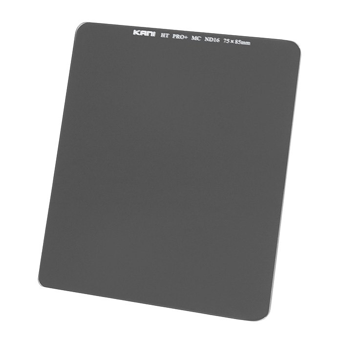 KANI 角型フィルター ND16 75x85mm 減光フィルター(減光効果 4絞り分) / レンズフィルター 角形 NDフィルター｜Loca universal design