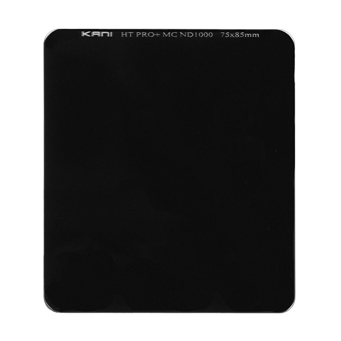 KANI 角型フィルター ND1000 75x85mm 減光フィルター(減光効果 10絞り分) / レンズフィルター 角形 NDフィルター