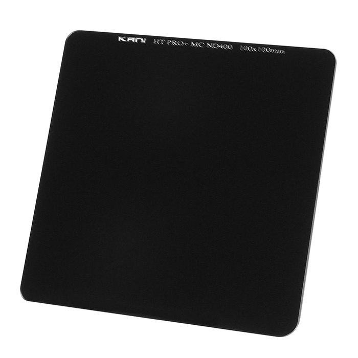 KANI 角型フィルター ND400 100x100mm 減光フィルター(減光効果 ８2/3絞り分) / レンズフィルター 角形 NDフィルター