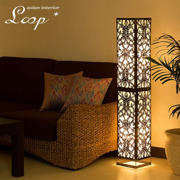 インテリア照明フロアランプ◆ナチュラル間接アジアンバリ雑貨オブジェ和ライト家具 楽天市場】アジアン 間接照明 置き型 籐 バリ風 ライト アジアン
