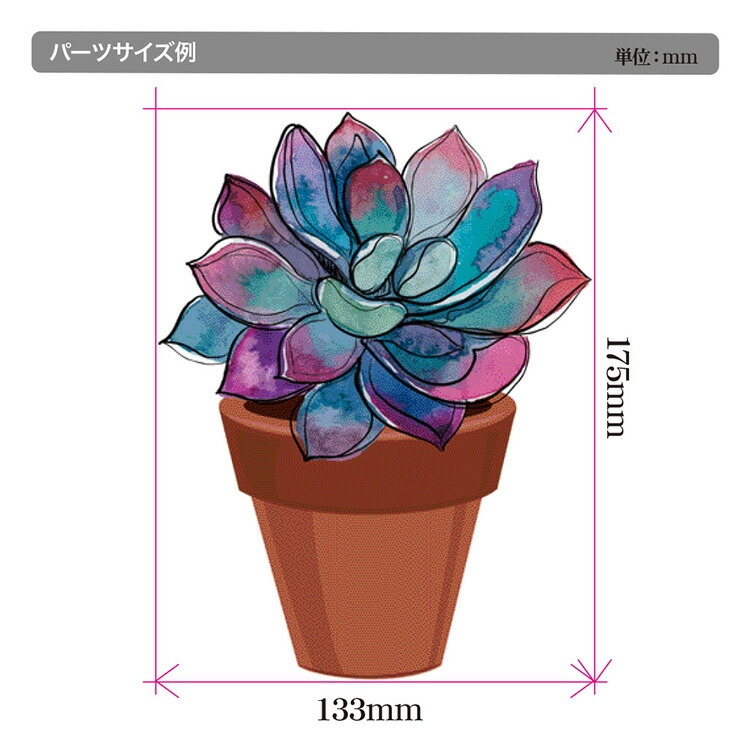 楽天市場 ウォールステッカー サボテンa 日本製 Sサイズ Mu3 プランター 多肉植物 プランツ 北欧 鉢 ガーデニング トイレ シール 壁紙 風呂 インスタ 映え ウォールステッカー専門店ルッカ