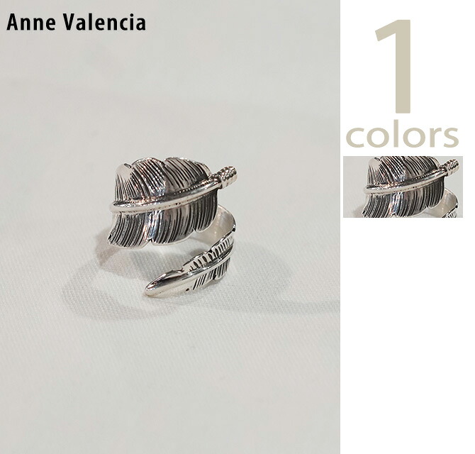 アン・ヴァレンシア　ANNE VALENCIA　AVR-2　フェザーリング [ Feather Ring ] [ SILVER ]　Indian Jewelry　NAVAJO｜Lua Shopping