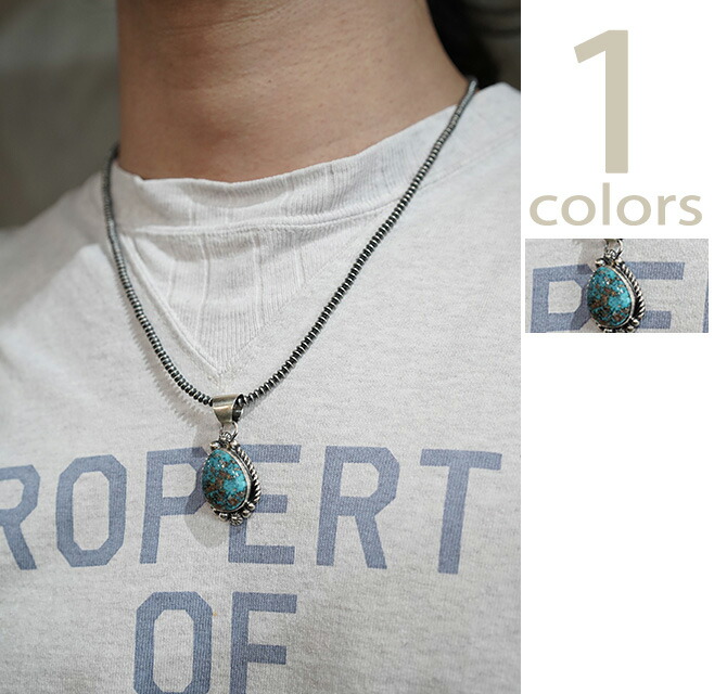 ロバート・シャー足懸かり Robert Shakey RSTN-02 ターコイズペンダントトップ [ Navajo Turquoise Pendant Top ]  NAVAJO