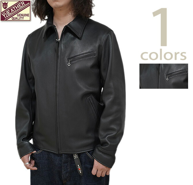 Y'2 leather 3rd型 レザートラッカージャケット 牛革 本革 38 y2leather-sr42-03.jpg