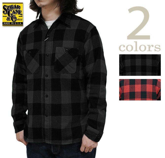 楽天市場】シュガーケン SUGAR CANE SC29357 ツイルチェックワーク