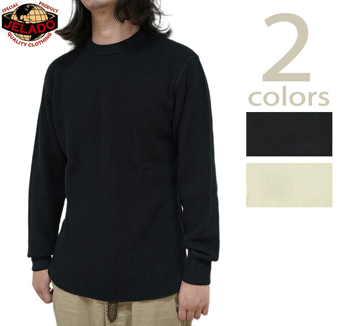ジェラード　JELADO　AB94243　10/- MEGA メガサーマル レギュラーフィット [ ATHLETIC BRAND ] [ ATHLETIC BRAND ] [ 長袖Tシャツ ] [ ロンTee ] [ アメカジ ] [ メンズ ]