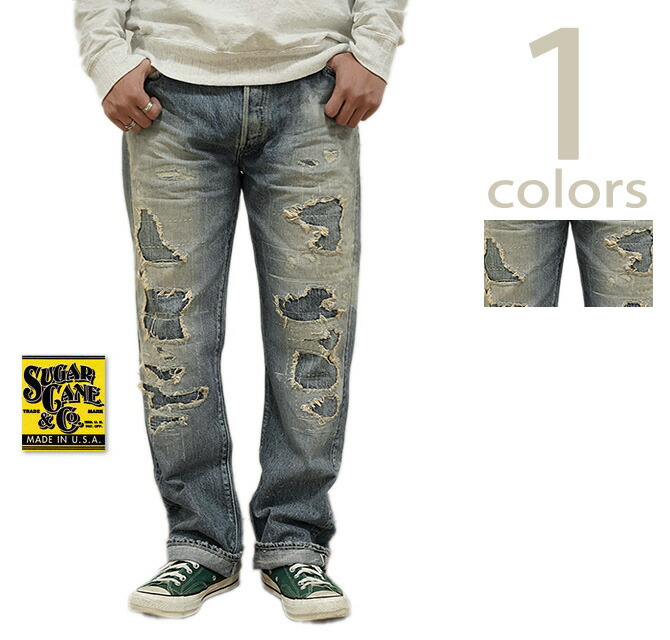 楽天市場】SUGAR CANE シュガーケーン パンツ デニムパンツ 14.25oz