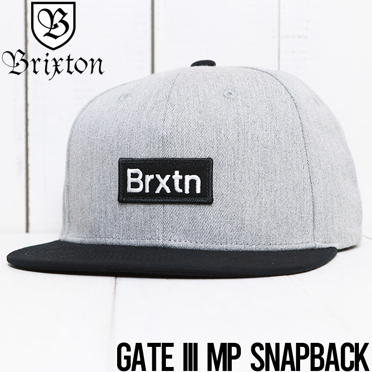 brixton snapback cap