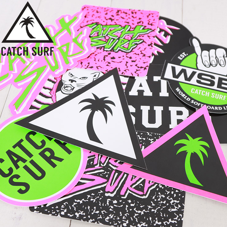 楽天市場】【送料無料】 CATCH SURF キャッチサーフ STICKER