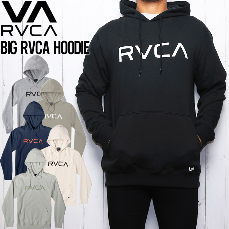 楽天市場】プルオーバーパーカー フーディ RVCA ルーカ BIG RVCA 