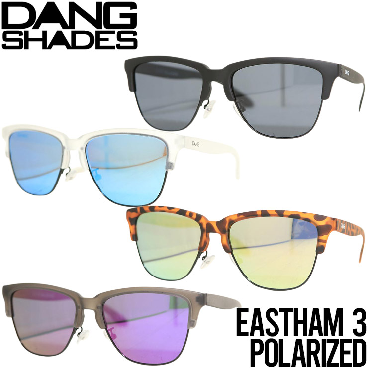 楽天市場】【送料無料】 DANG SHADES ダンシェイディーズ EASTHAM 3