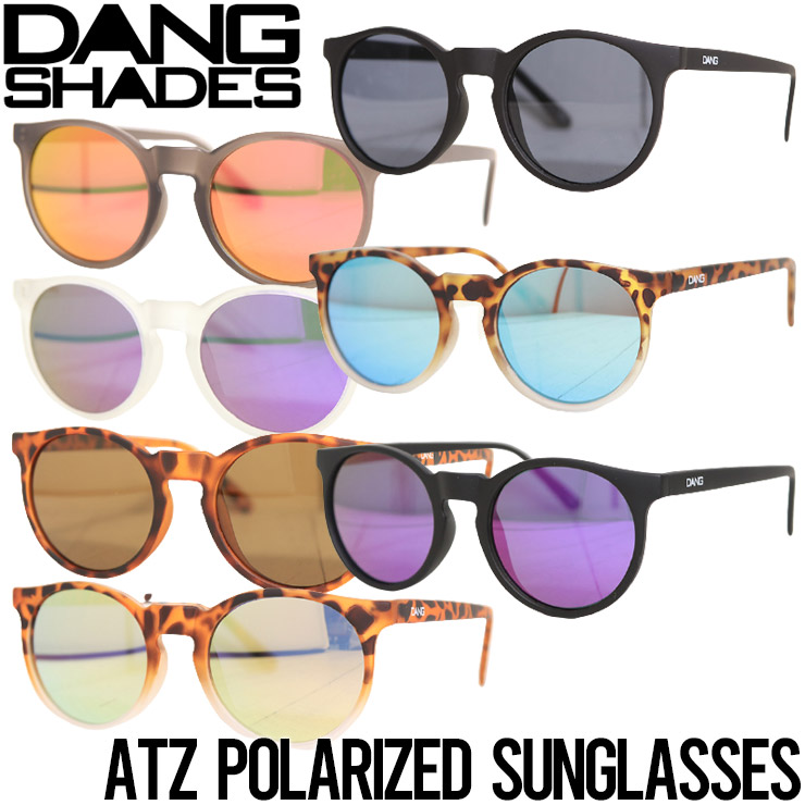 楽天市場】【送料無料】DANG SHADES ダンシェイディーズ ATZ POLARIZED