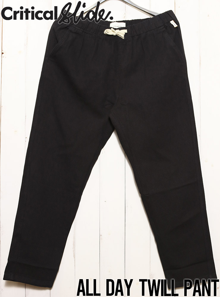 【CRITIC】GOTHIC TWILL BERMUDA PANTS 