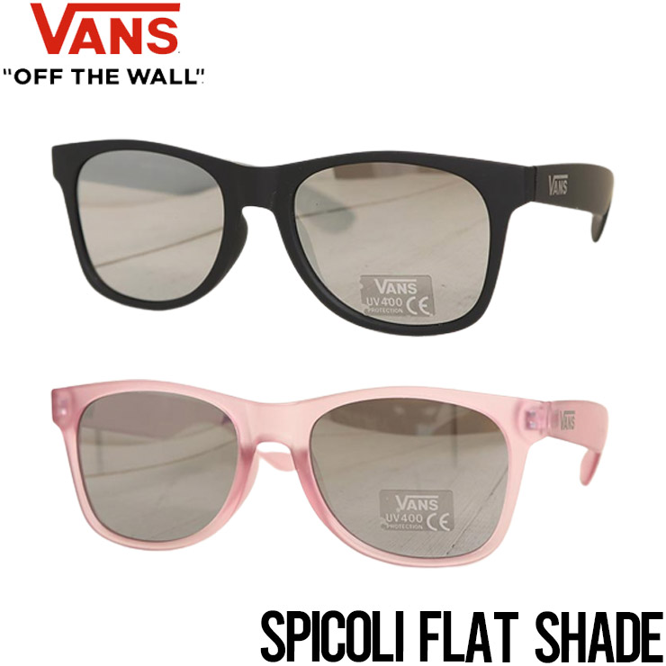 楽天市場】VANS ヴァンズ SPICOLI FLAT SHADES SUNGLASSES サングラス