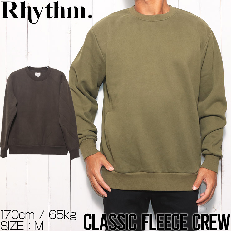 楽天市場】クルーネック トレーナー スウェット Rhythm リズム
