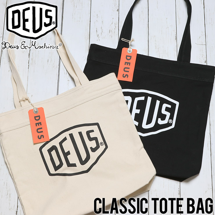 楽天市場】DEUS EX MACHINA デウスエクスマキナ CLASSIC TOTE BAG