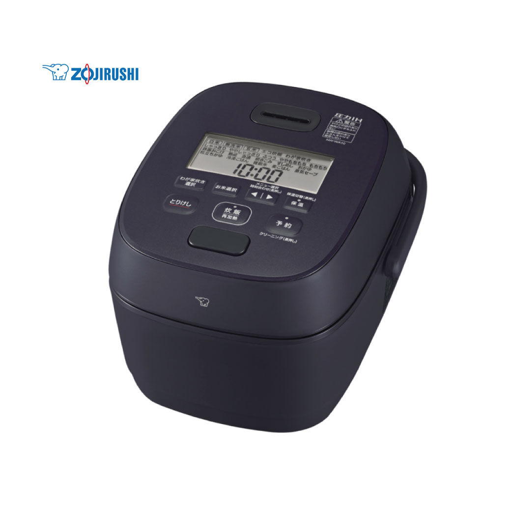 2023年-Zojirushi 炊飯器 NW-V10 ブラック 極め炊き 象印 NW-VR10-BA IH炊飯ジャー 5.5合 ブラック 新品