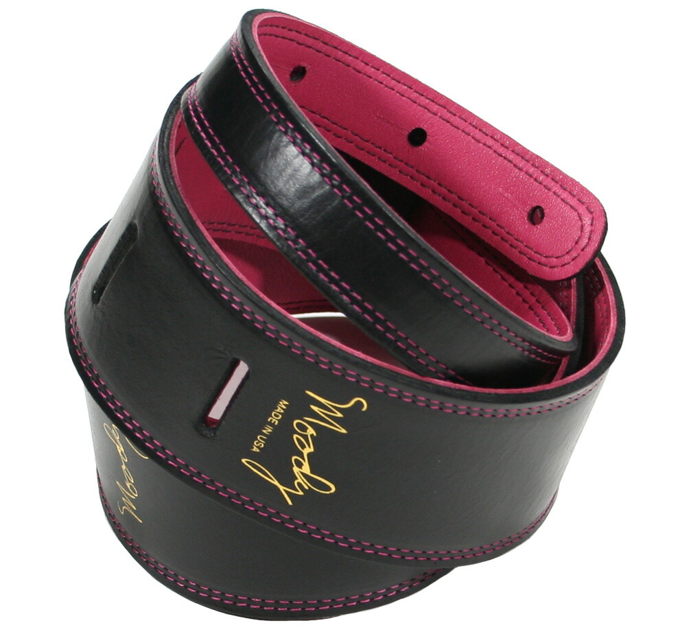 楽天市場】[Moody Leather] Leather Backed Guitar Strap [Standard 