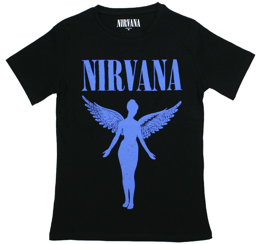 希少★NIRVANA★ニルヴァーナ Tシャツ 海外限定 オフィシャル ニルヴァーナ Nirvana ニルバーナ Tシャツ 半袖 ロックTシャツ