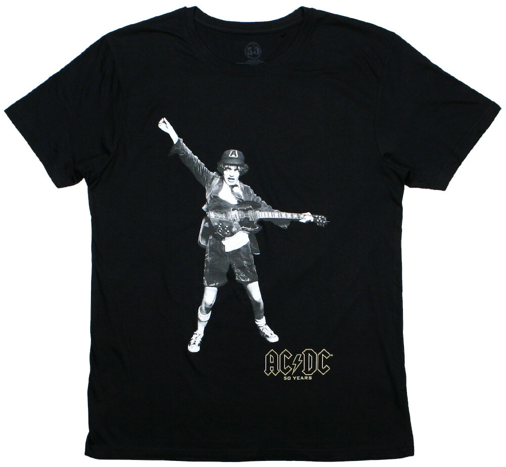 【楽天市場】AC/DC / 50th Anniversary Emblems Tee (Black) - AC/DC Tシャツ:Lury