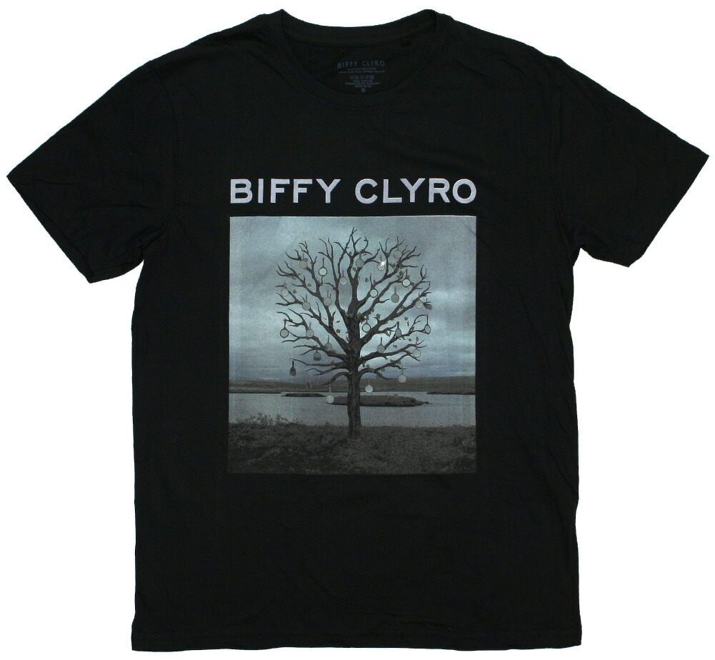 【楽天市場】Biffy Clyro / Black Chandelier Tee (Black) ビッフィ・クライロ Tシャツ：Lury
