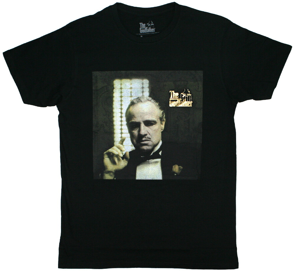Officially Licensed Godfather - The Don T-Shirt (Black) - Classic Movie Merchandise Tee