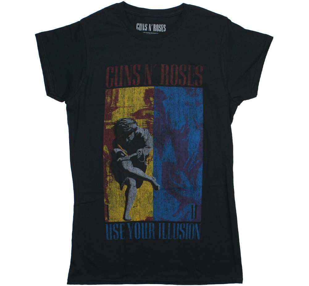 【楽天市場】Guns N' Roses / Use Your Illusion Tee 2 (Vintage Black 