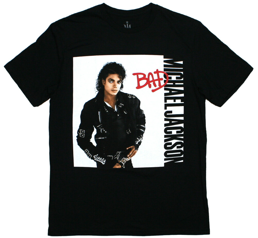 楽天市場】マイケル・ジャクソン【MICHAEL JACKSON】BAD TEE Tシャツ