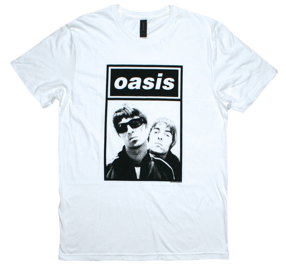 楽天市場】【OASIS】オアシス「NOEL&LIAM PHOTO」Tシャツ