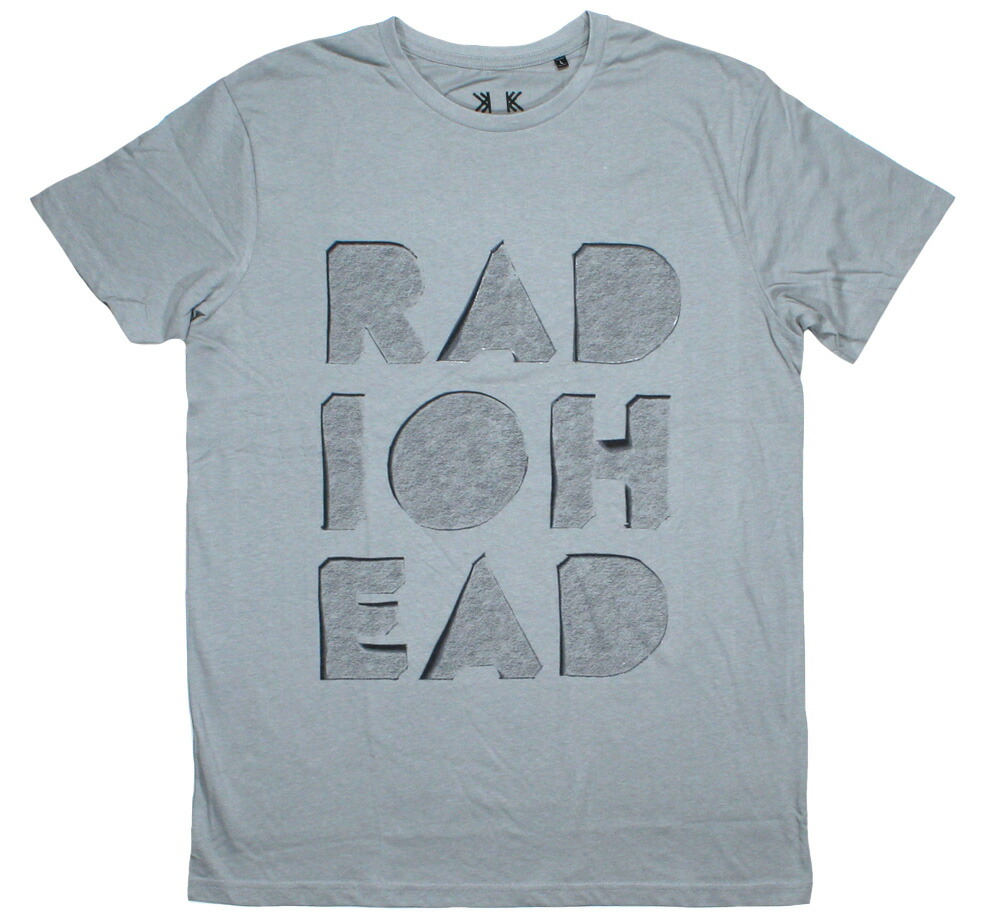 楽天市場】Radiohead / Idioteque Tee (Grey) - レディオヘッド T  