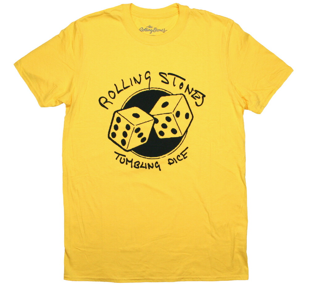 楽天市場】The Rolling Stones / Tumbling Dice Tee (Maroon Red