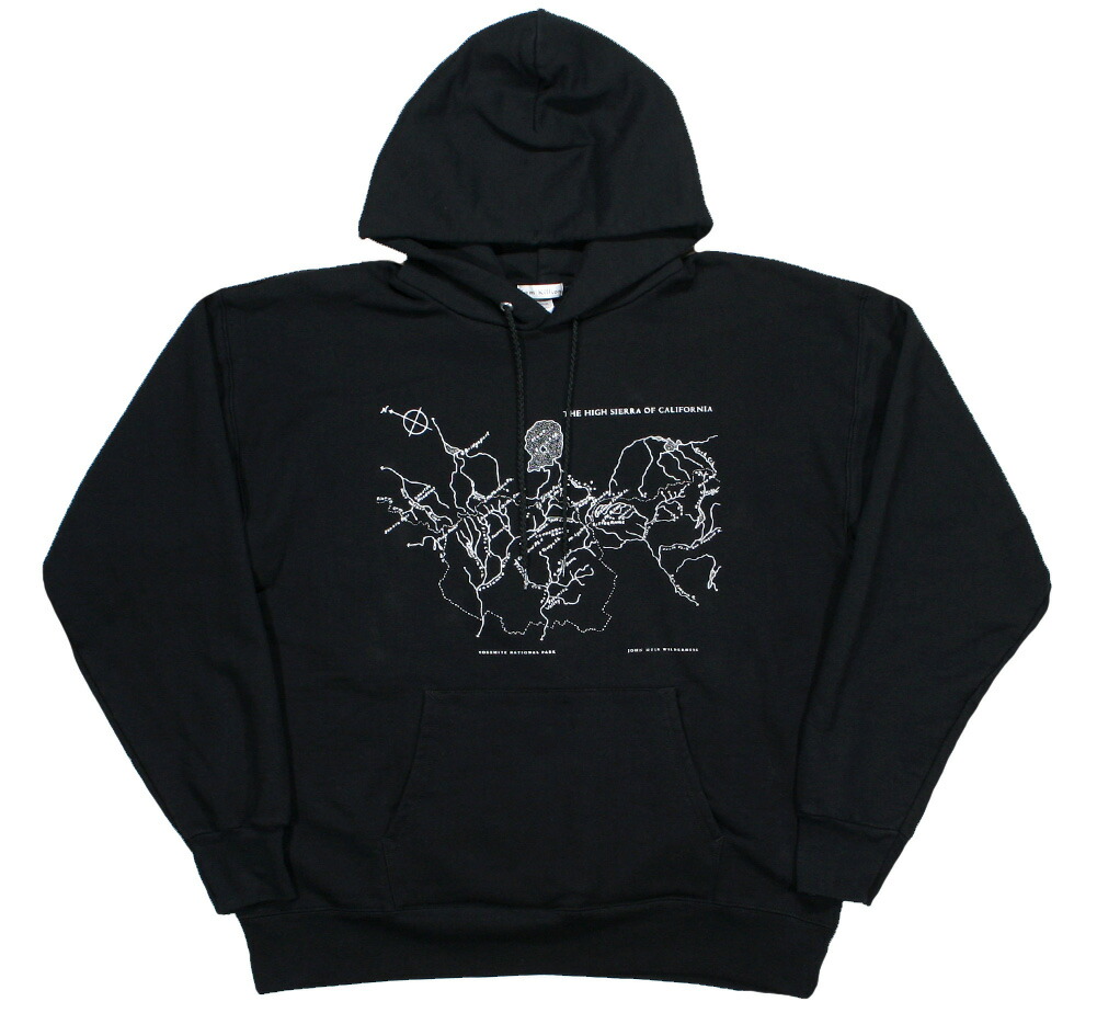 【楽天市場】[Tom Killion] The High Sierra of California Hoodie 1 (Black) - トム