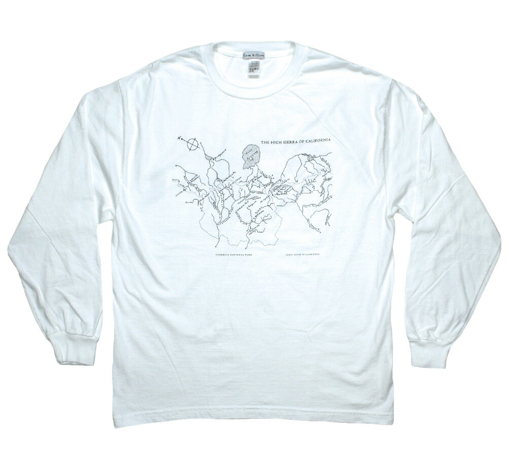 【楽天市場】[Tom Killion] The High Sierra of California Long Sleeved Tee 3