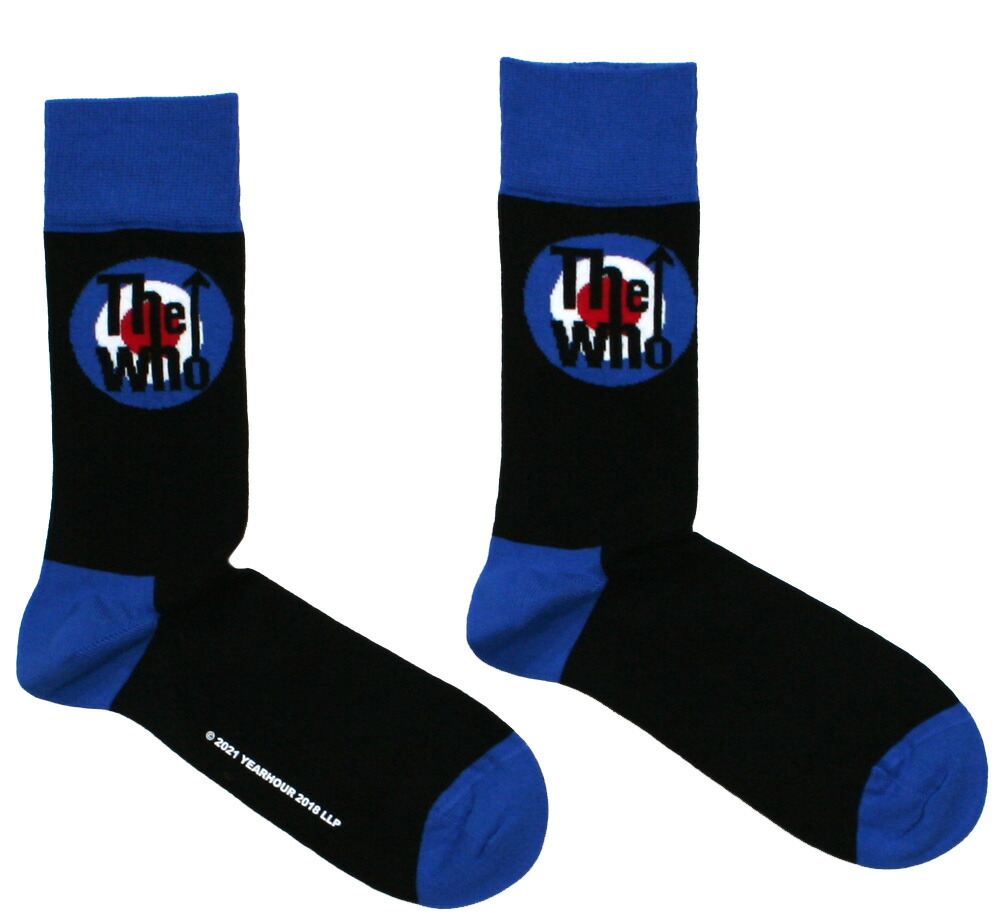 【楽天市場】The Who / Target Logo Socks (Black) ザ・フー ソックス：Lury