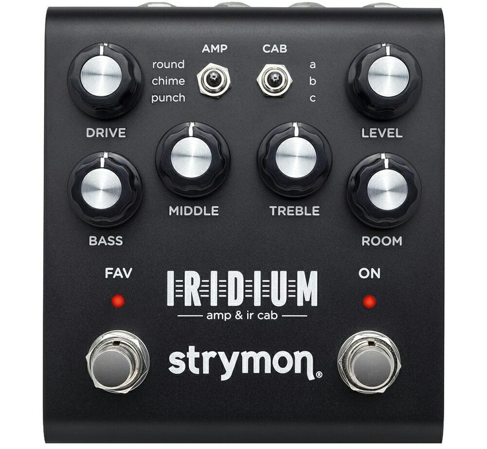 Strymon / IRIDIUM アンプ & IRキャビネット strymon IRIDIUM [amp & ir cab]｜ミュージックランドKEY