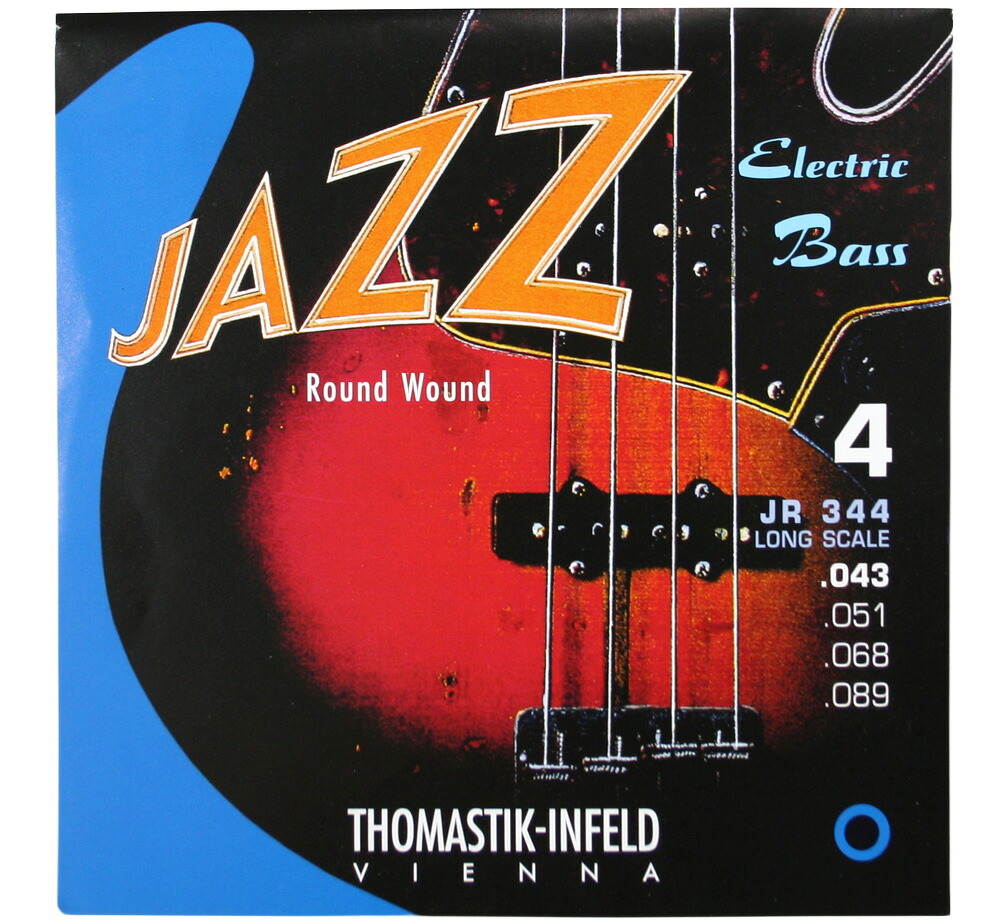 [Thomastik-Infeld] Jazz Roundwound E-Bass Guitar JR344 - トマスティック インフェルト ジャズ ベース弦｜Rudy ＆ Co. 店
