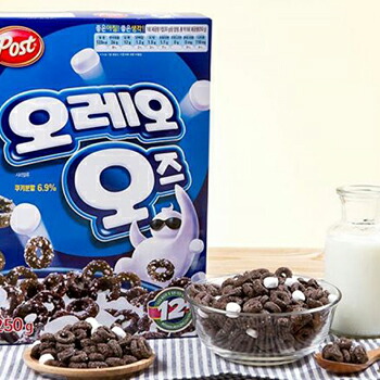 楽天市場 オレオオズ 500g Oreo O S 食事代用 朝食 シリアル 韓国 限定 製造 販売 お菓子 チョコクッキー チョコ 食品 Post ポスト 大きいサイズのlylon Japan
