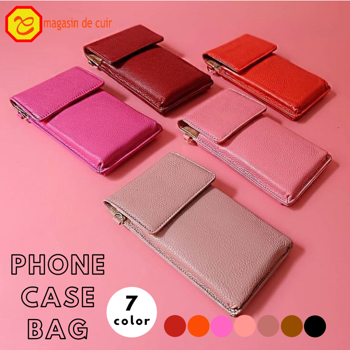 楽天市場 本革 スマホショルダーバッグ スマホケース スマホバッグ スマホポシェット スマホショルダー 携帯バッグ 携帯ケース 携帯ポシェット 収納 ショルダーバッグ 革 レザー お洒落 可愛い 便利 収納 ギフト プレゼント プチギフト プチプラ 安い レディース
