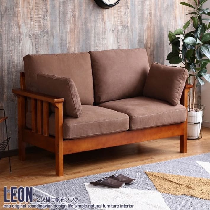 クライマックスセール再値下げ 楽天市場 送料無料 Leon 帆布ソファ 2p 2人 ソファ 北欧 リビング おしゃれ 2人掛け 2人掛けソファ 帆布 リビングソファ ソファー 2人掛けソファー 新生活 引っ越し 引越し 1k 1ldk 2dk Etra 楽天市場店 最安値に挑戦 Ratnapura Mc