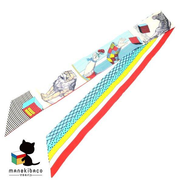 楽天市場】エルメス ツイリー スカーフ HERMES シルクツイル アニマル